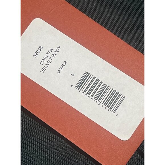 ALIX NYC Dakota Velvet Bodysuit in Jasper Large New Womens Top Blouse - Picture 12 of 15